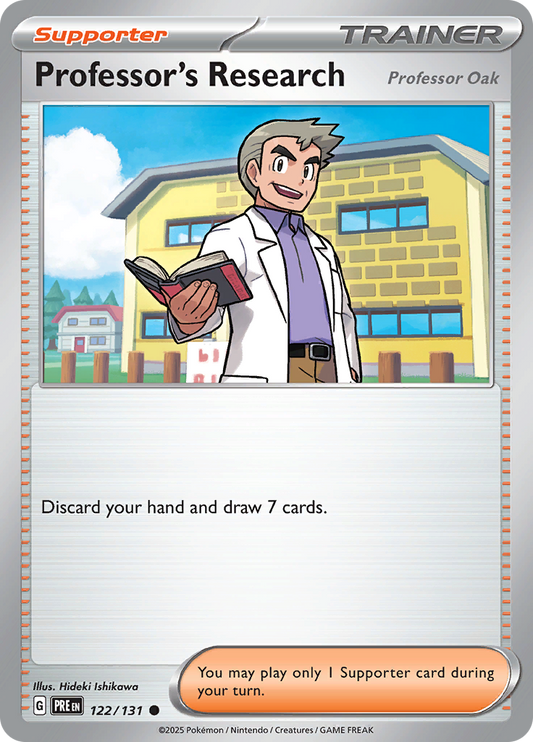 Professor's Research (Professor Oak) - 122/131 - Common (Español)