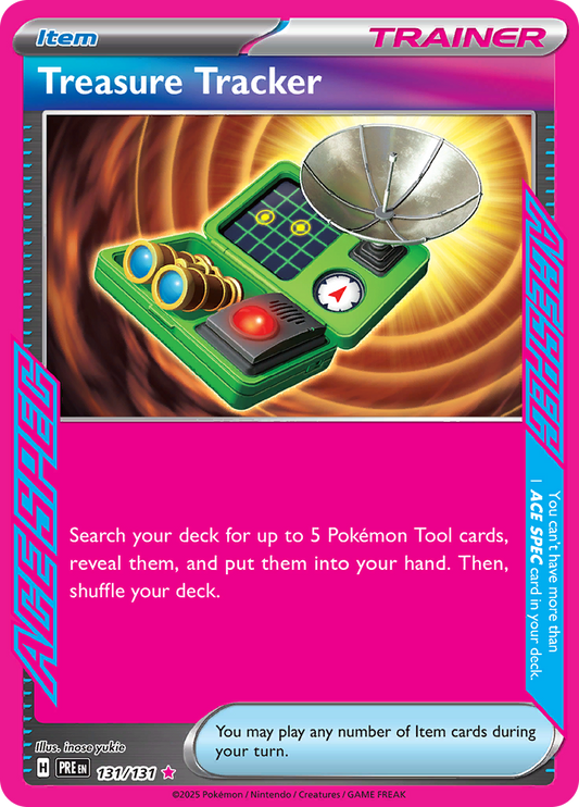 Treasure Tracker - 131/131 - Ace Rare