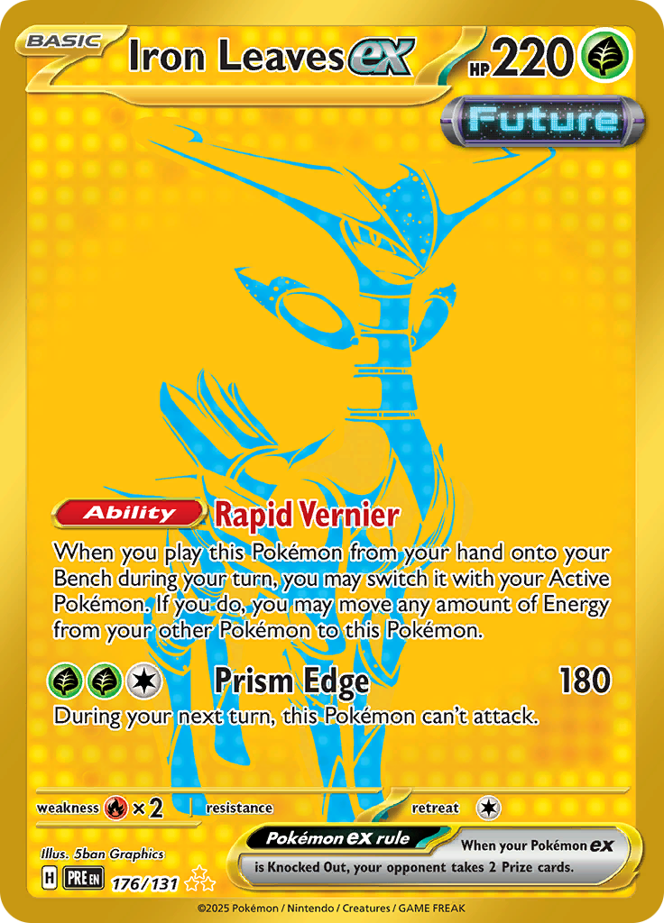 Iron Leaves ex - 176/131 - Gold Secret