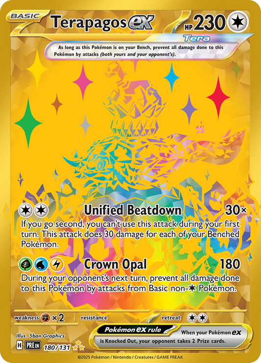 Terapagos ex - 180/131 - Gold Secret