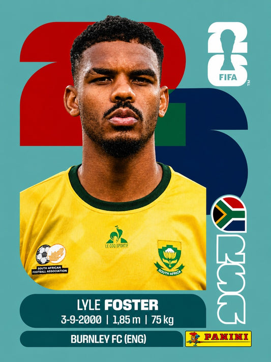 Lyle Foster - Sudáfrica - RSA17