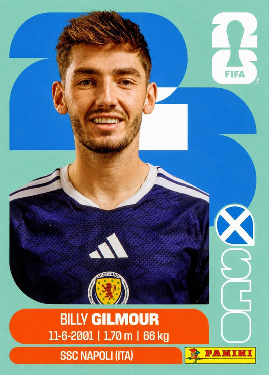 Billy Gilmour - Escocia - SCO12