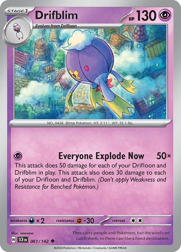 Drifblim - 061/142 - Uncommon