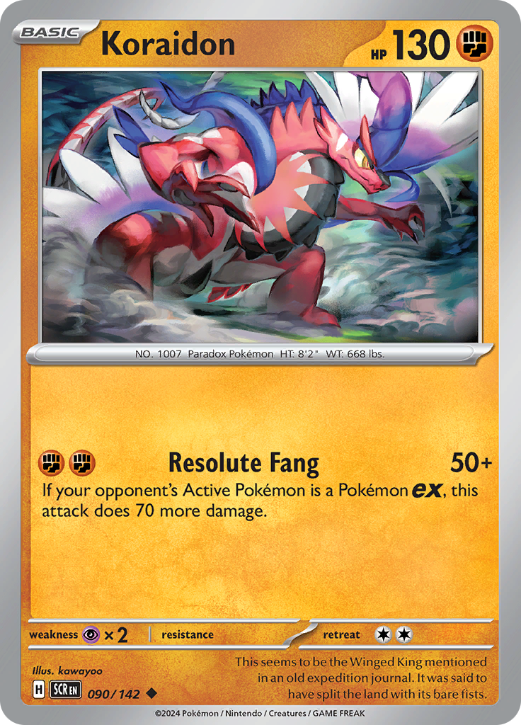 Koraidon - 090/142 - Uncommon