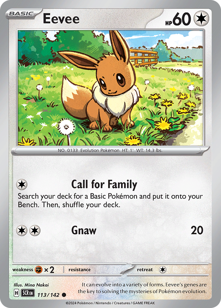Eevee - 113/142 - Common