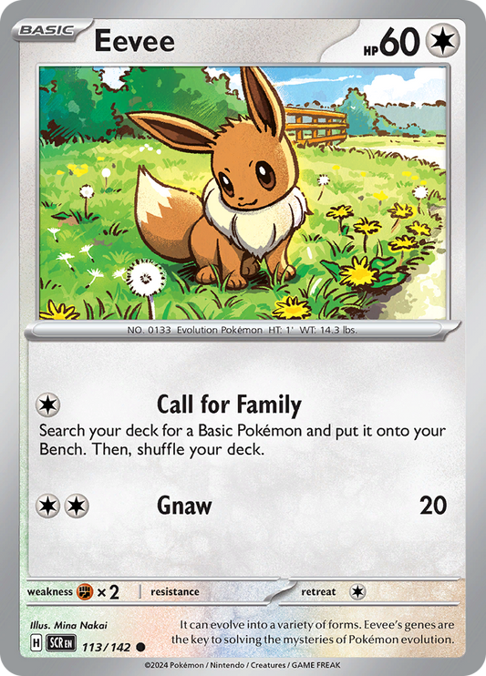 Eevee - 113/142 - Common