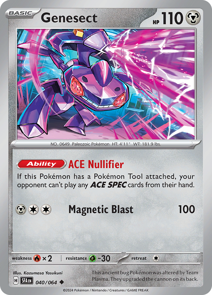 Genesect - 040/064 - Uncommon (Español)