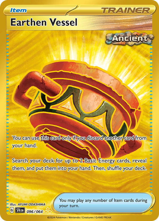 Earthen Vessel - 096/064 - Gold Secret Rare