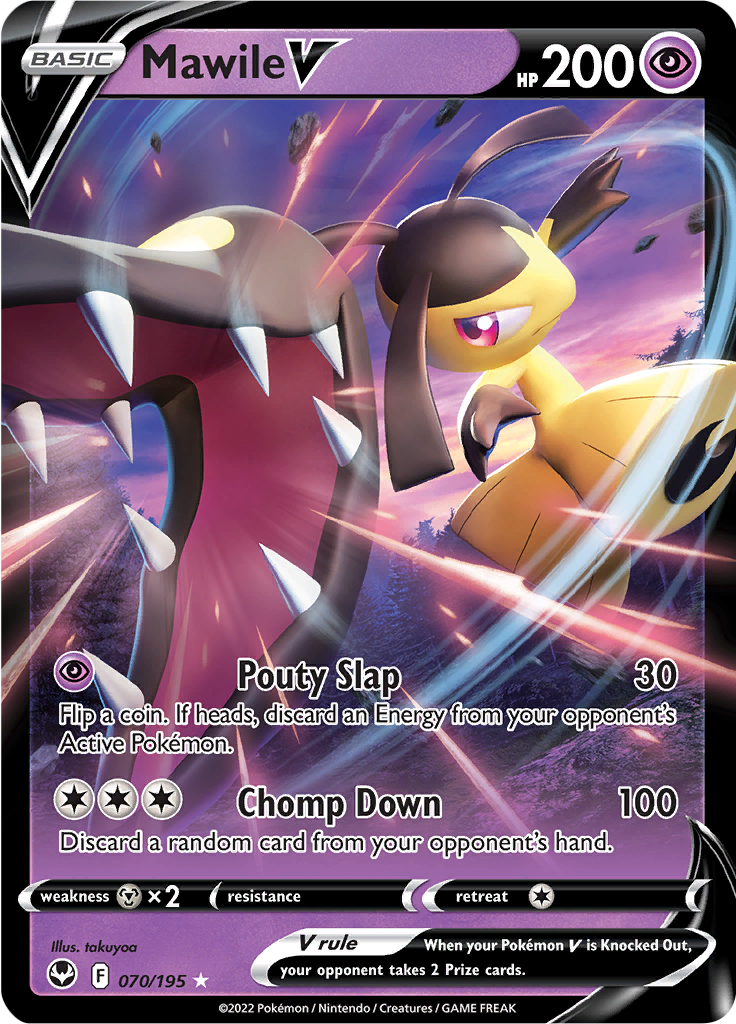 Mawile V - 070/195 - Ultra Rare (Español)