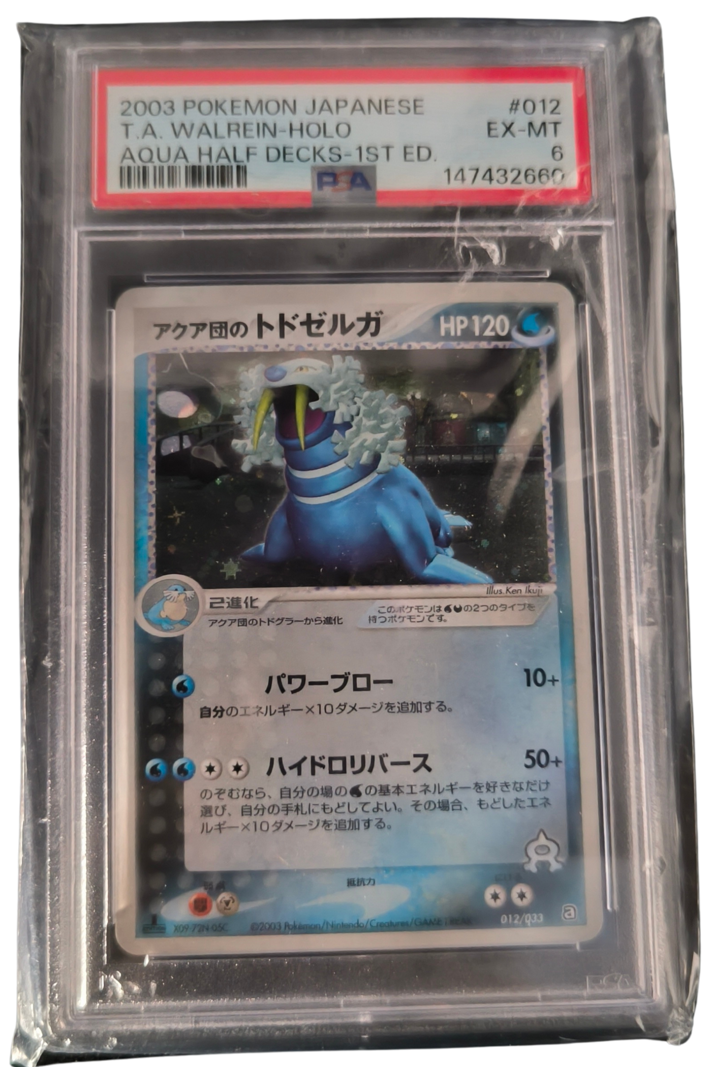 T.A Walrein Holo- 012 - PSA 6