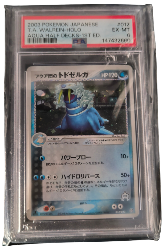 T.A Walrein Holo- 012 - PSA 6