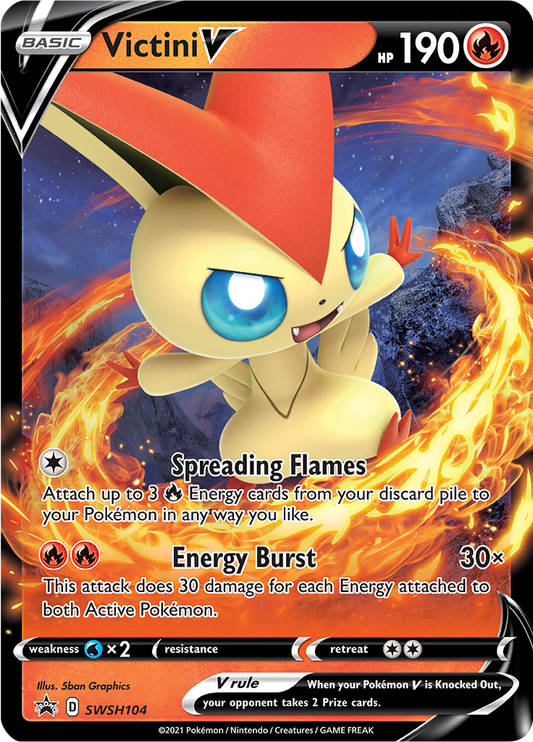 Victini V - SWSH104 - Promo (Español)