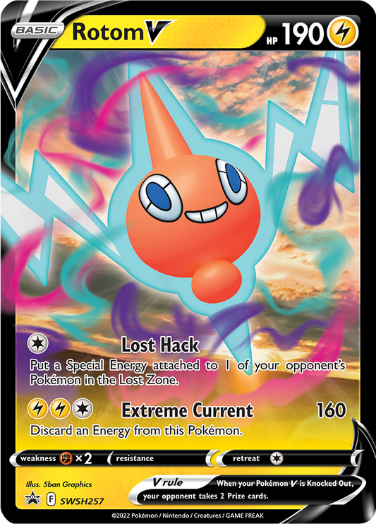 Rotom V - SWSH257 - Promo