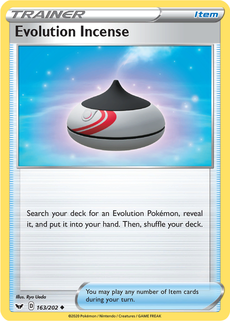 Evolution Incense - 163/202 - Uncommon