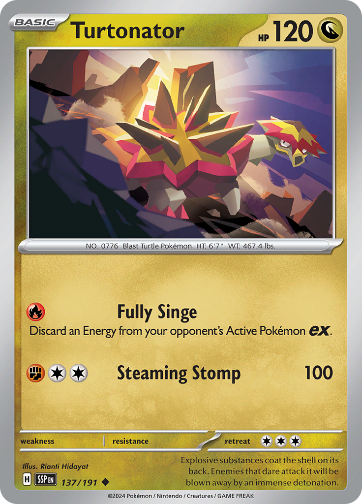 Turtonator - 137/191 - Uncommon