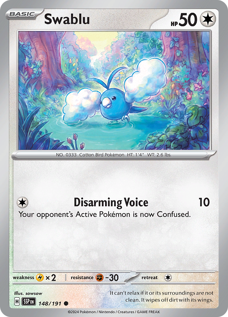 Swablu - 148/191 - Common