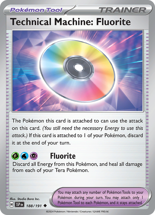 Technical Machine: Fluorite - 188/191 - Uncommon