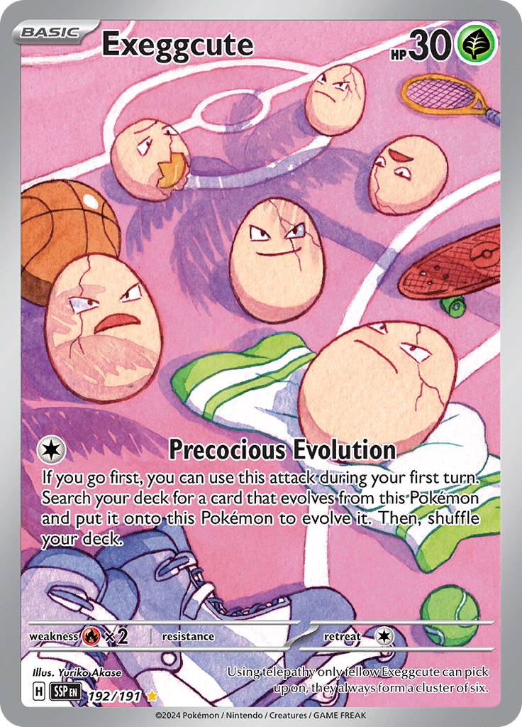 Exeggcute - 192/191 - Illustration Rare