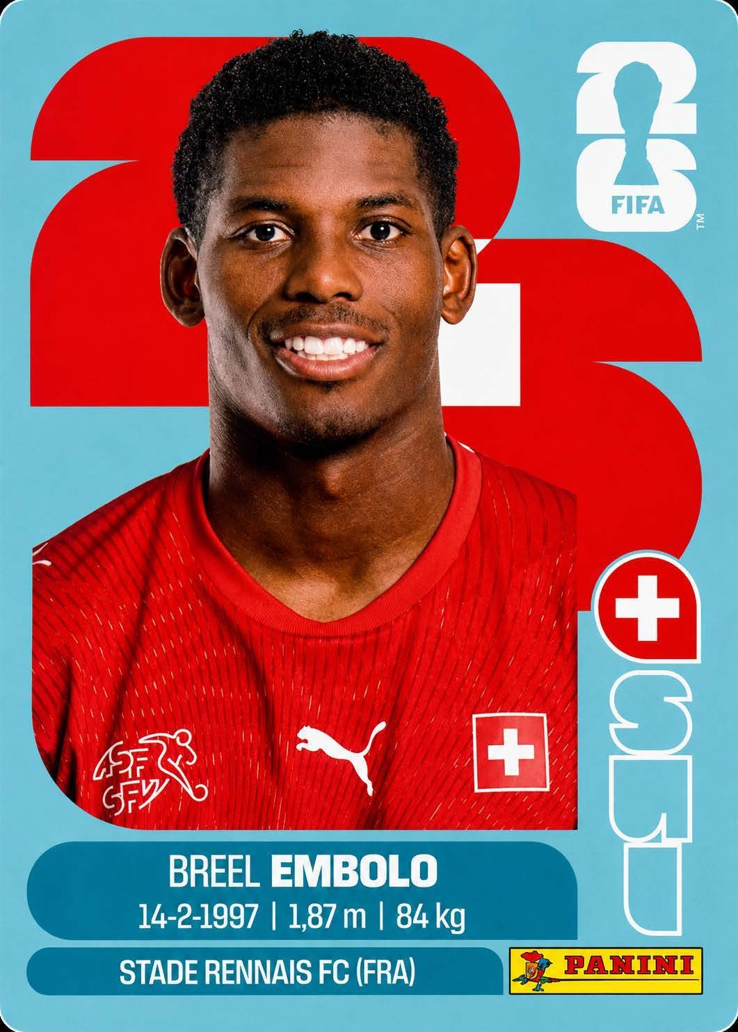 Breel Embolo - Suiza - SUI17