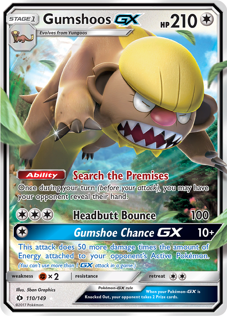 Gumshoos GX - 110/149 - Ultra Rare