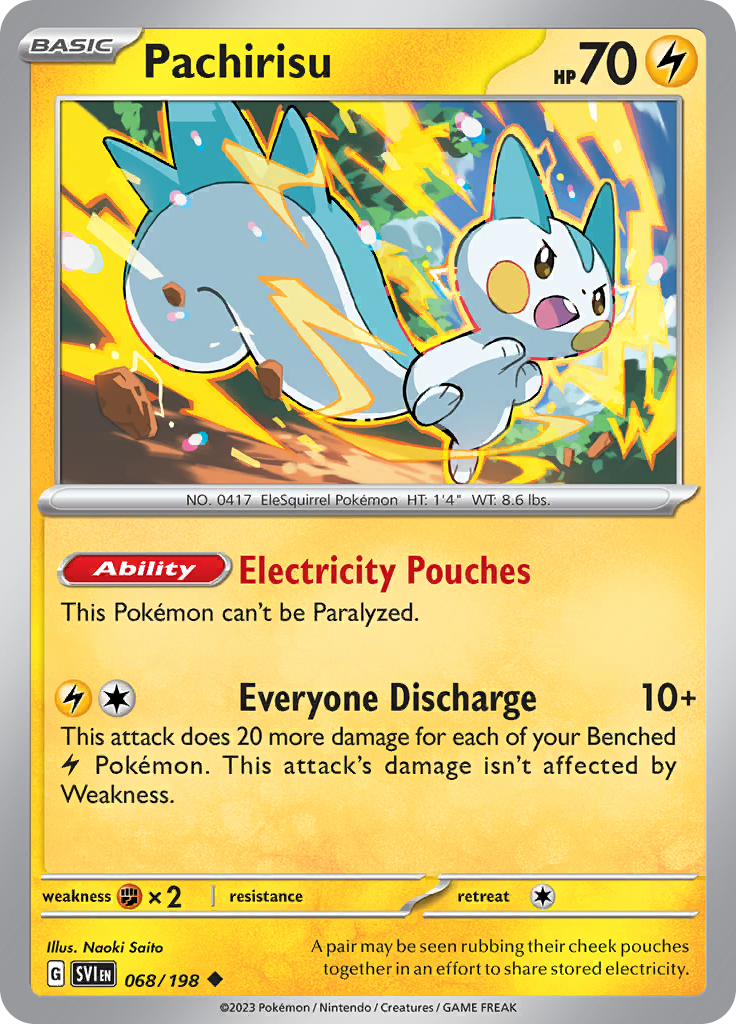 Pachirisu - 068/198 - Uncommon (Español)