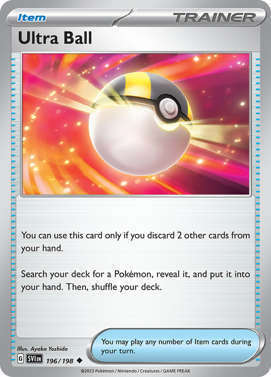 Ultra Ball - 196/198 - Uncommon
