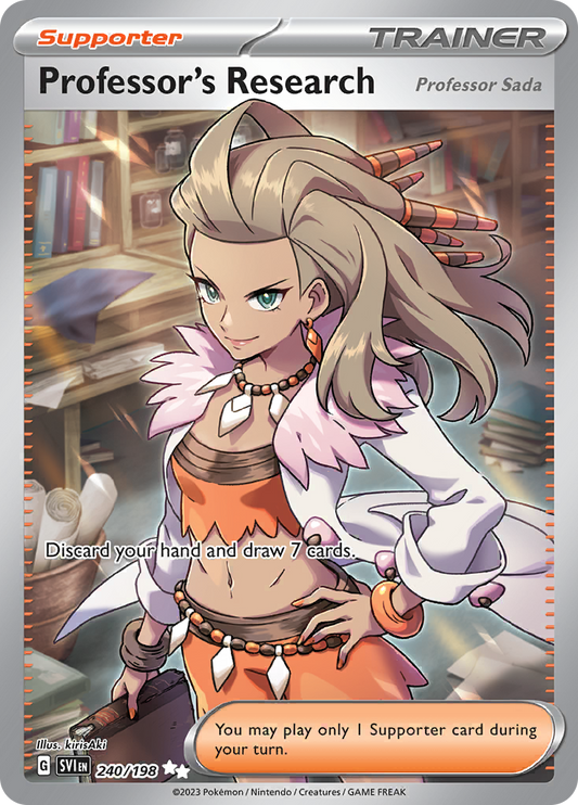 Professor's Research (Professor Sada) - 240/198 - Full Art Secret Rare