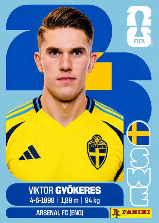 Viktor Gyökeres - Suecia - SWE20