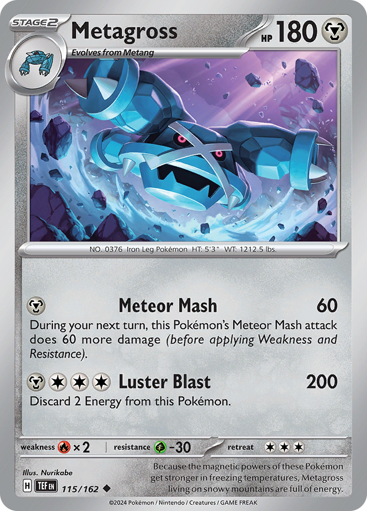 Metagross - 115/162 - Uncommon