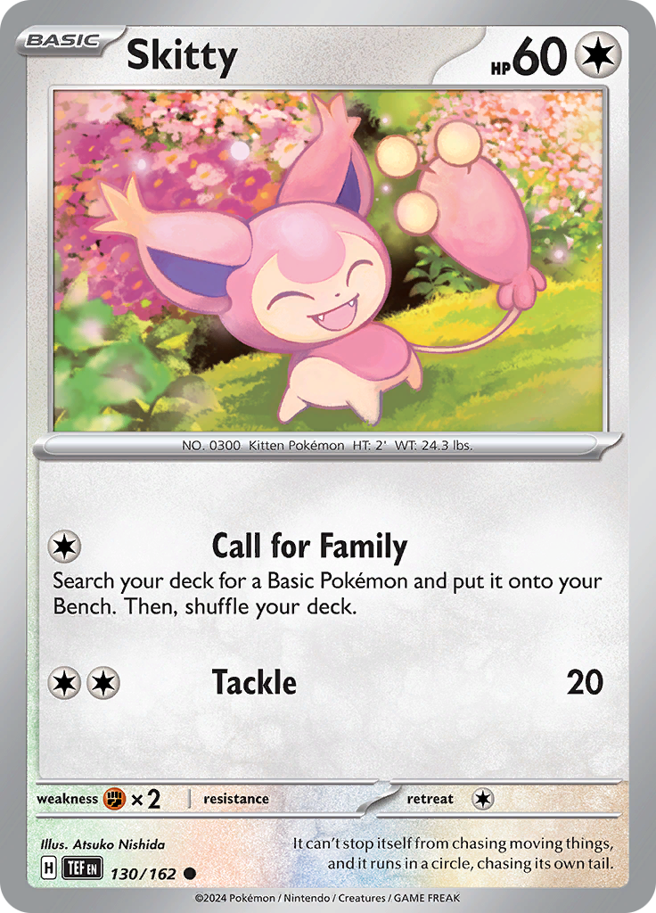 Skitty - 130/162 - Common