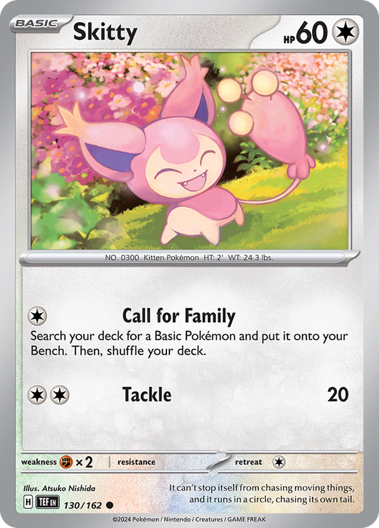Skitty - 130/162 - Common