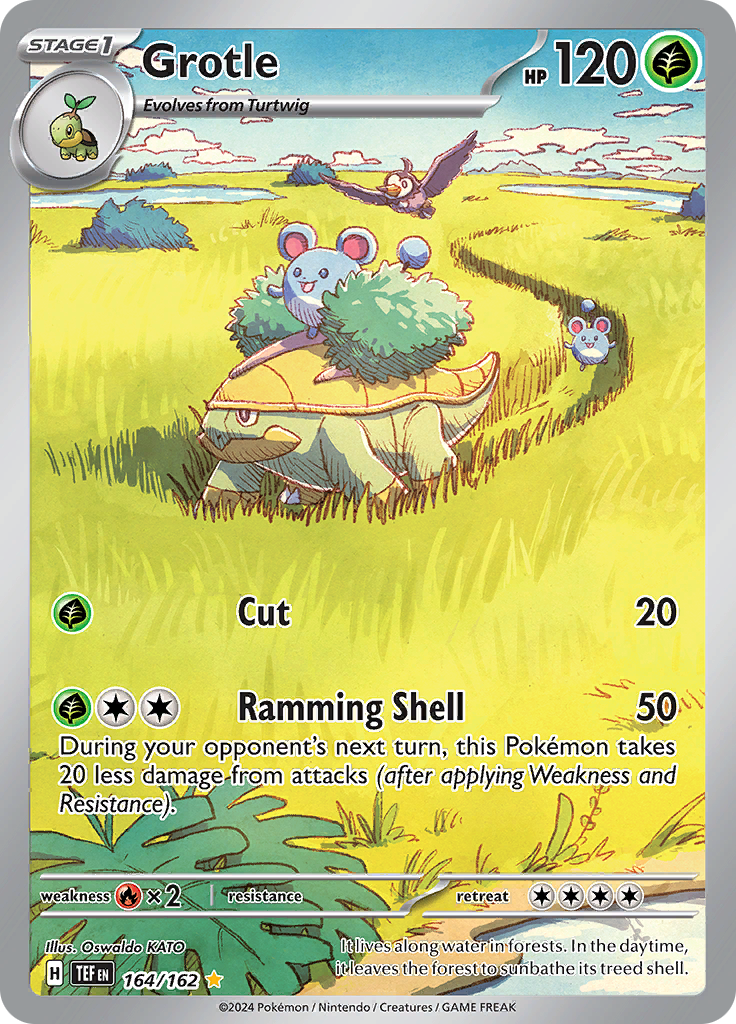 Grotle - 164/162 - Illustration Rare