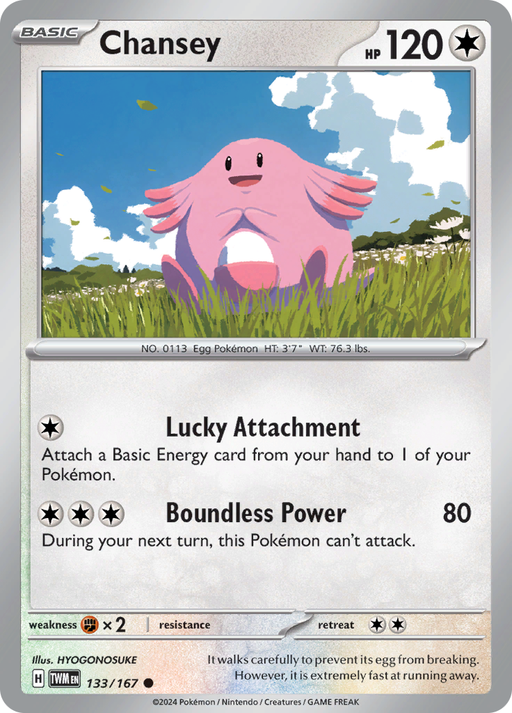 Chansey - 133/167 - Common (Español)