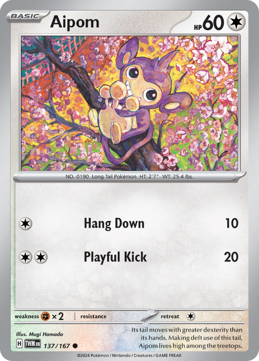 Aipom - 137/167 - Common (Español)