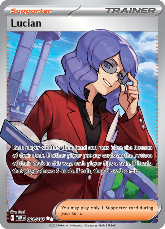 Lucian - 208/167 - Full Art Secret Rare