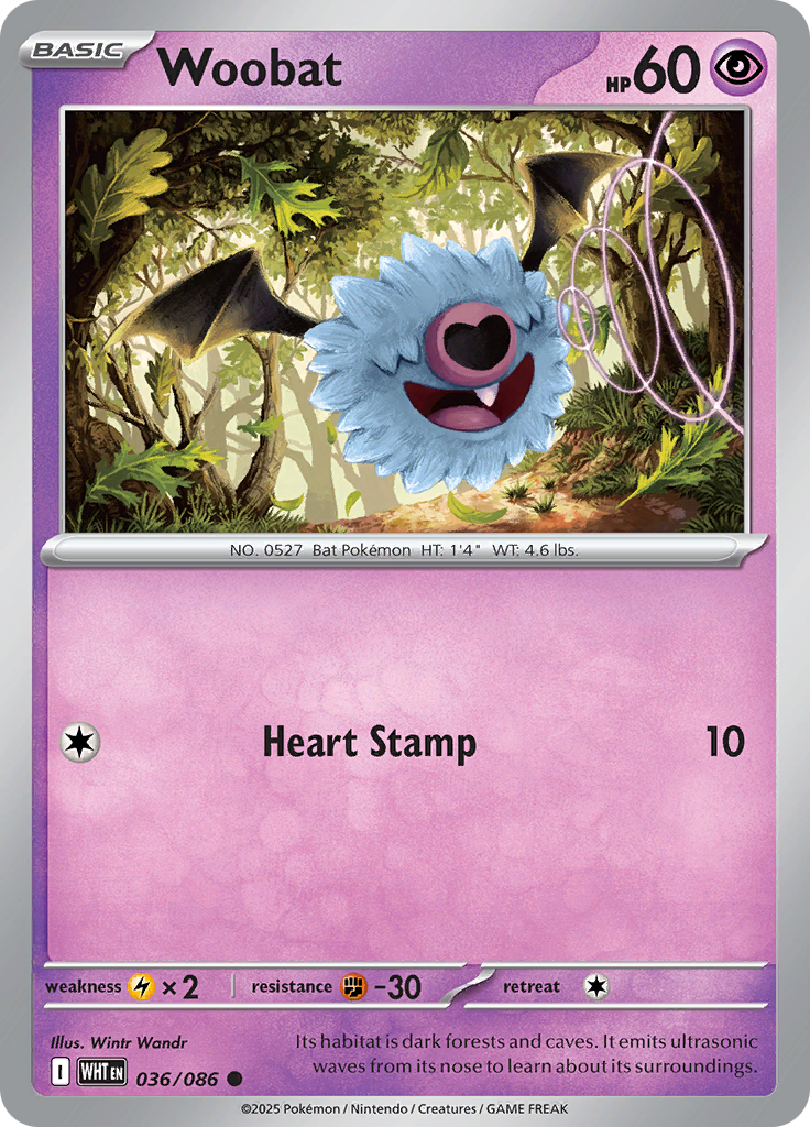 Woobat - 036/086 - Common