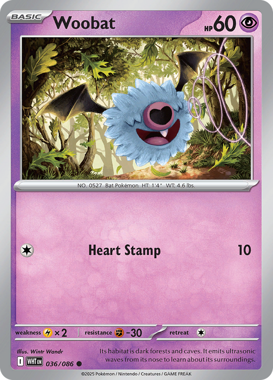 Woobat - 036/086 - Common