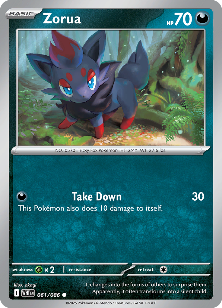 Zorua - 061/086 - Common (Español LA)