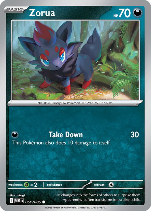 Zorua - 061/086 - Common (Español LA)
