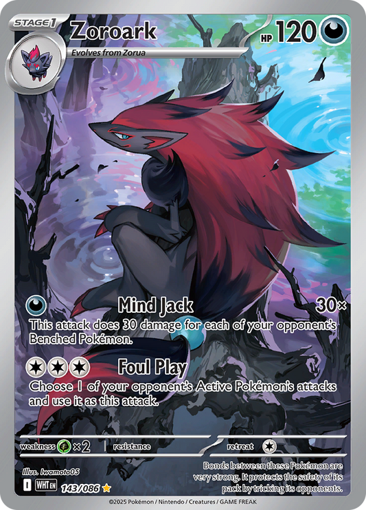 Zoroark - 143/086 - Illustration Rare