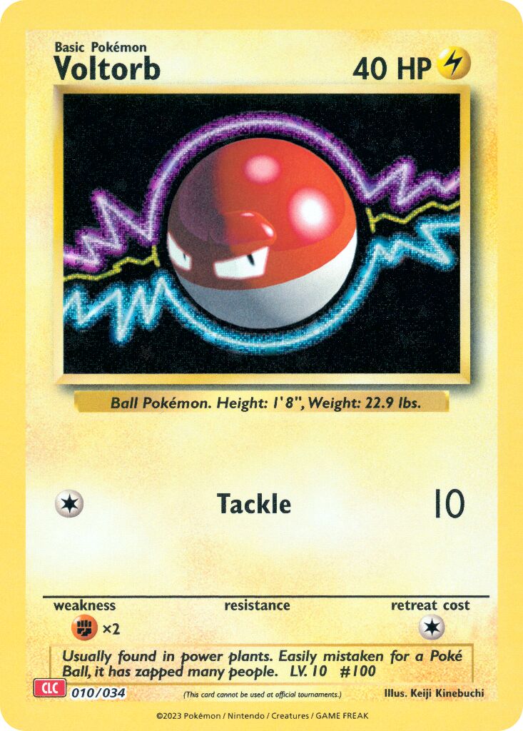 Voltorb - 010/034 - Classic Collection