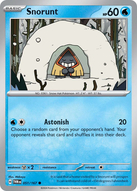Snorunt - 051/167 - Common