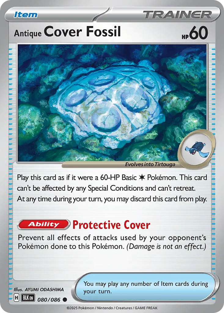 Antique Cover Fossil - 080/086 - Common