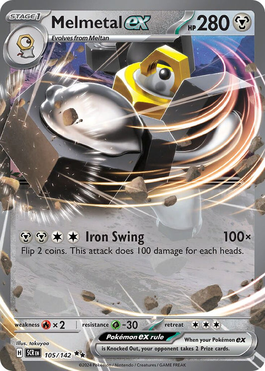 Melmetal ex - 105/142 - Double Rare
