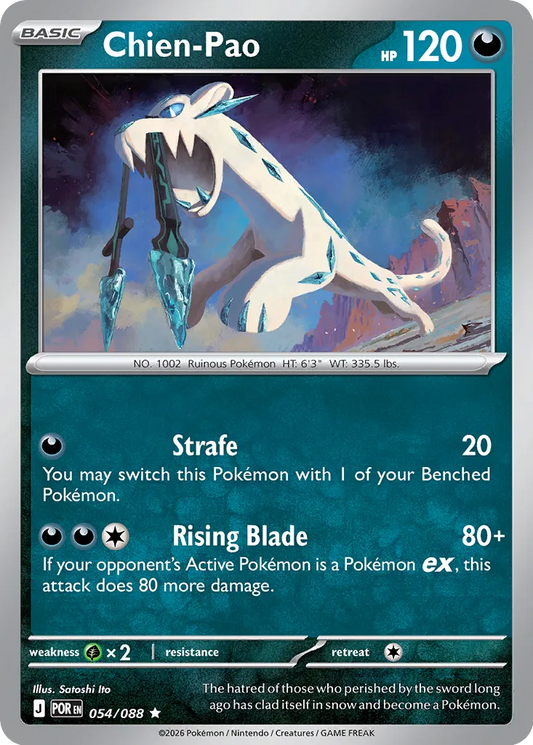 Chien-Pao - 054/088 - Rare
