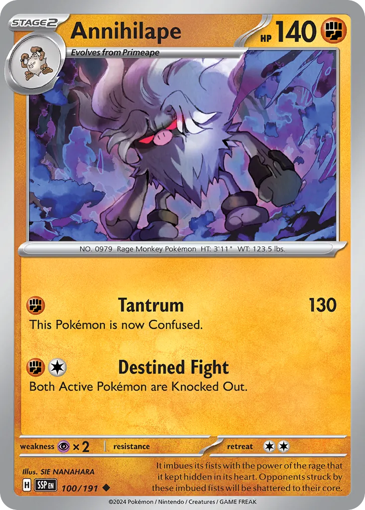 Annihilape - 100/191 - Uncommon