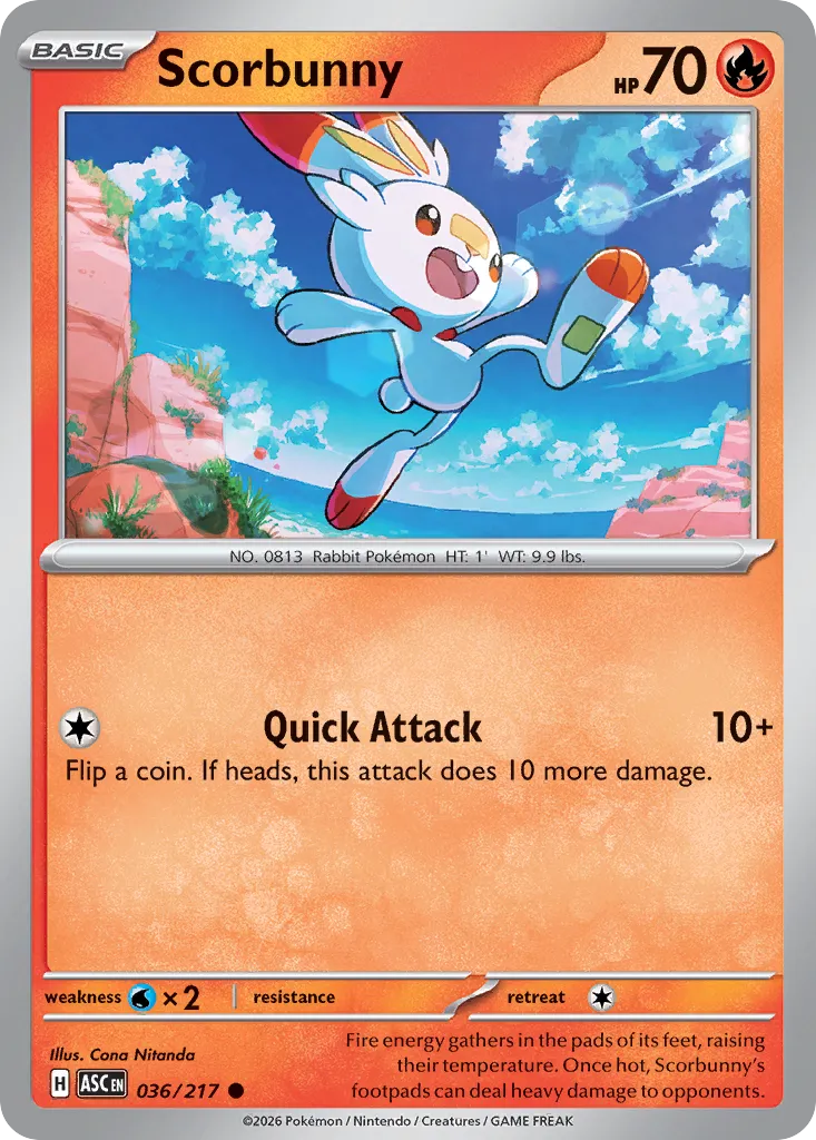 Scorbunny - 036/217 - Common