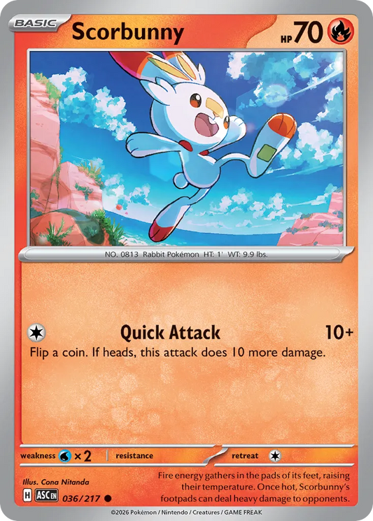 Scorbunny - 036/217 - Common