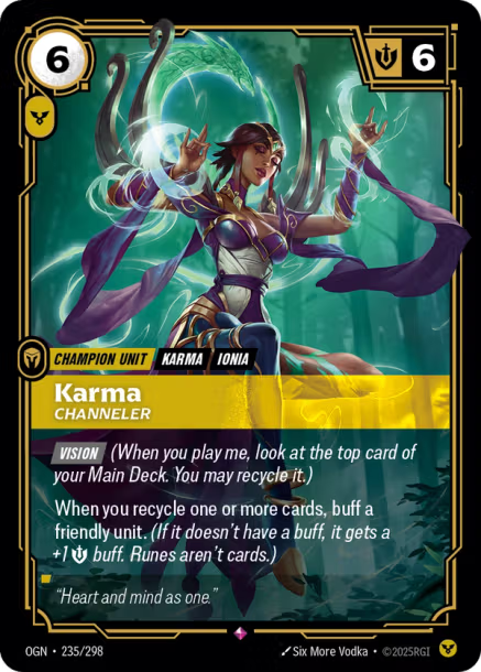 KARMA, CHANNELER - OGN-235/298 (Foil)