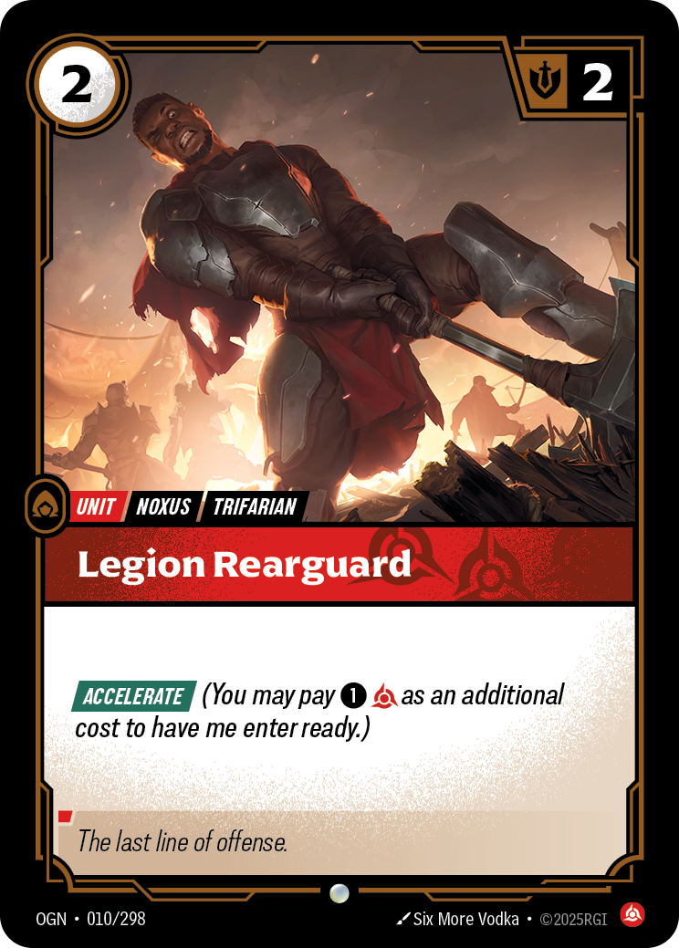 Legion Rearguard - 010/298